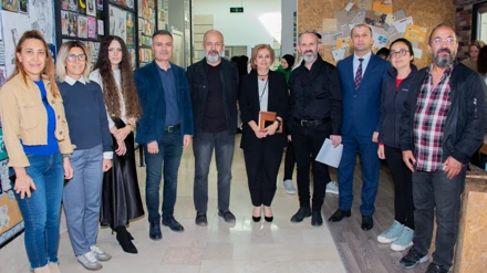 Selçuk Üniversitesinde uluslararası posta sanatı sergisi